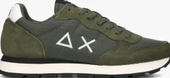 groene sun68 lage sneakers tom solid