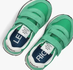 groene sun68 lage sneakers boys tom solid