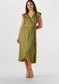 groene suncoo midi jurk cesaria