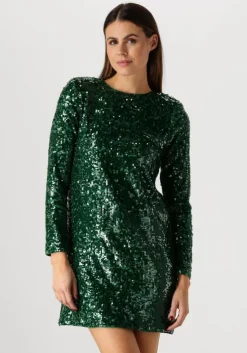 groene suncoo mini jurk carlota glitter