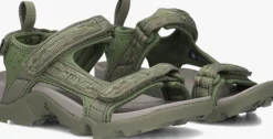 groene teva platte sandalen tanza kids