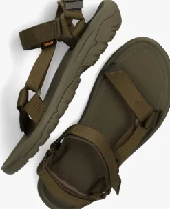 groene teva platte sandalen m hurricane xlt2