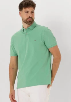 groene tommy hilfiger polo 1985 regular polo