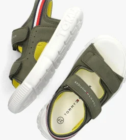 groene tommy hilfiger sandalen 33424