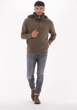 groene tommy hilfiger sweater cotton touch mix media