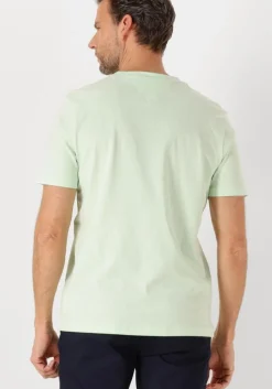 groene tommy hilfiger t-shirt monotype all american tee