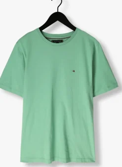 groene tommy hilfiger t-shirt ess seasonal reg fit solid tee