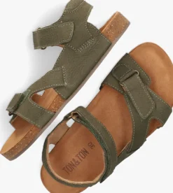groene ton & ton sandalen neo
