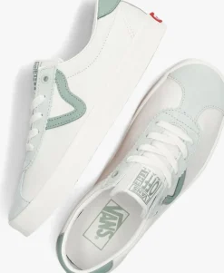 groene vans lage sneakers sport low tri-tone