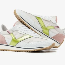 groene via vai lage sneakers mikki ruby