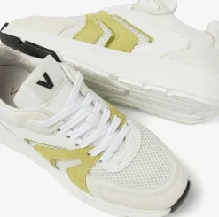 groene via vai lage sneakers vic taylor