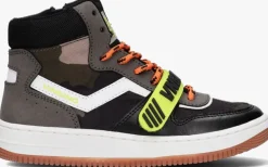 groene vingino hoge sneakers rens mid velcro