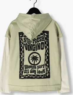 groene vingino sweater mellow