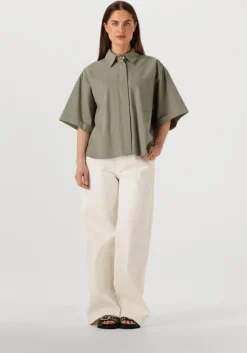 groene withblack blouses wblgunilla ss shirt