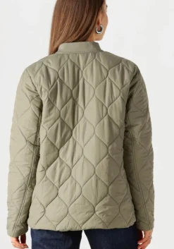 groene withblack jack wblcopenhagen quilted jacket