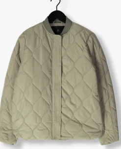 groene withblack jack wblcopenhagen quilted jacket