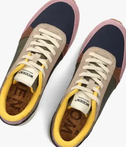 groene woden lage sneakers ronja