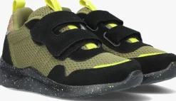 groene woden lage sneakers frej mesh