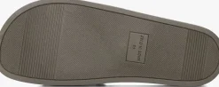 groene woolrich badslippers slide sandal