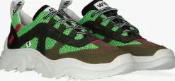 groene wysh lage sneakers emilee