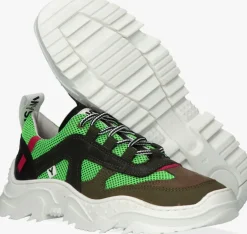 groene wysh lage sneakers emilee