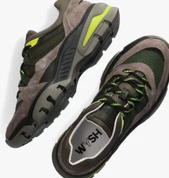 groene wysh lage sneakers armin