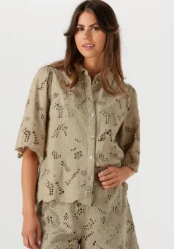 groene y.a.s. blouses yassagga shirt