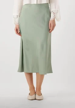 groene y.a.s. maxirok yaspella hw midi skirt s. noos