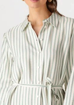 groene y.a.s. midi jurk yaskaya ls long shirt dress s. noos