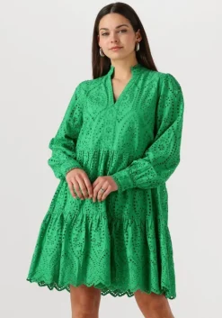 groene y.a.s. mini jurk yasholi ls dress s. noos