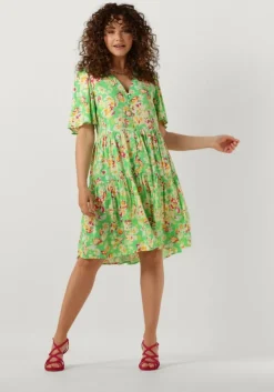 groene y.a.s. mini jurk yasuria 2/4 dress