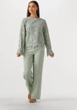 groene y.a.s. pantalon yaslikka hw wide pants s. noos