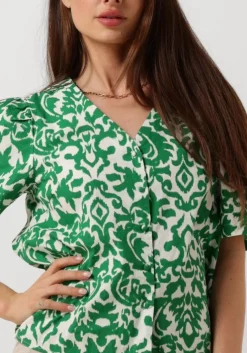 groene y.a.s. top yasgreena 2/4 shirt