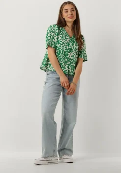 groene y.a.s. top yasgreena 2/4 shirt