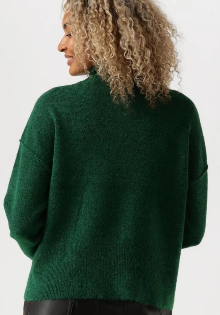 groene y.a.s. trui yasbalis ls high neck knit