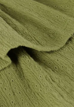 groene your wishes minirok broderie ruffle skirt