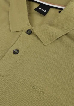 khaki boss black polo pallas