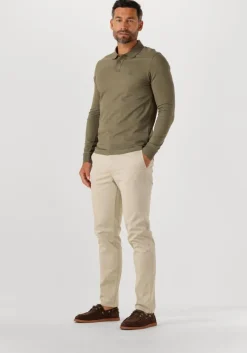 khaki boss orange polo passerby