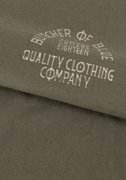 khaki butcher of blue t-shirt classic frat loose tee