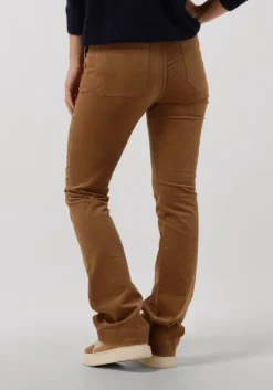khaki by-bar pantalon leila velvet twill pant