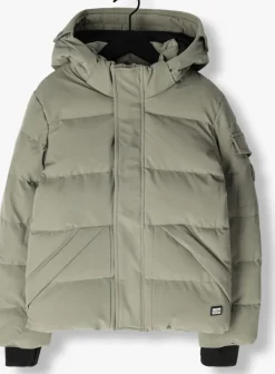 khaki cars jeans gewatteerde jas camden