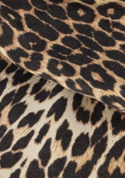 khaki co'couture mini jurk leocc crop puff dress