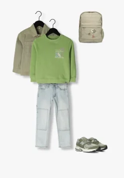 khaki daily7 spijkerjas twill jacket