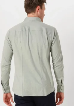 khaki desoto casual overhemd casual kent 1/1