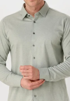 khaki desoto casual overhemd casual kent 1/1