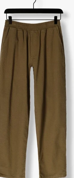 khaki forét chino calm seersucker pant