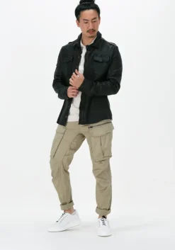 khaki g-star raw cargobroeken rovic zip 3d regular tapered