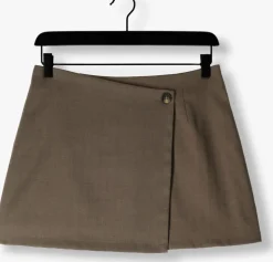 khaki modström minirok pedromd skirt