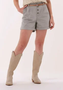 khaki object jeans ocean hw twill shorts