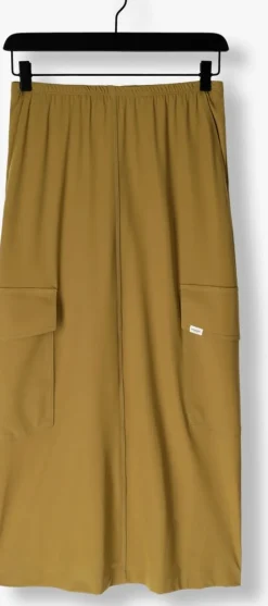 khaki penn & ink midirok skirt